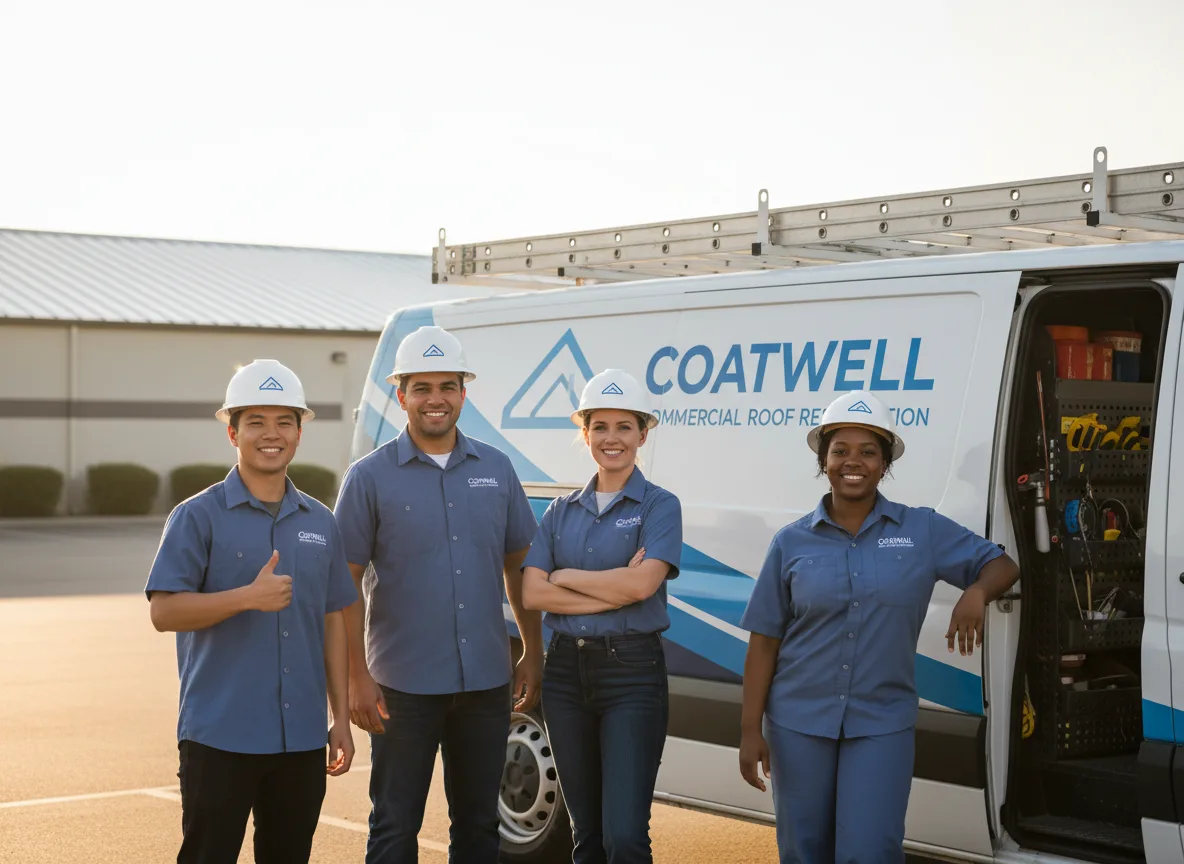 Commercial roof coating company in Williamsburg, MI